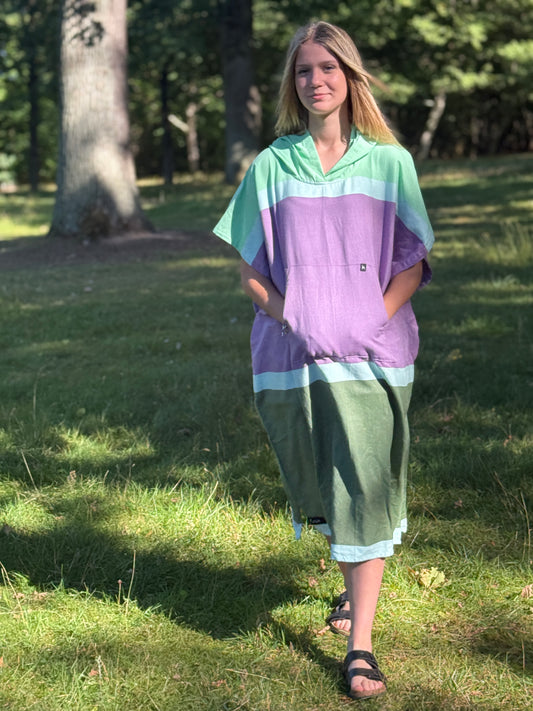 Bath poncho Canyon Green