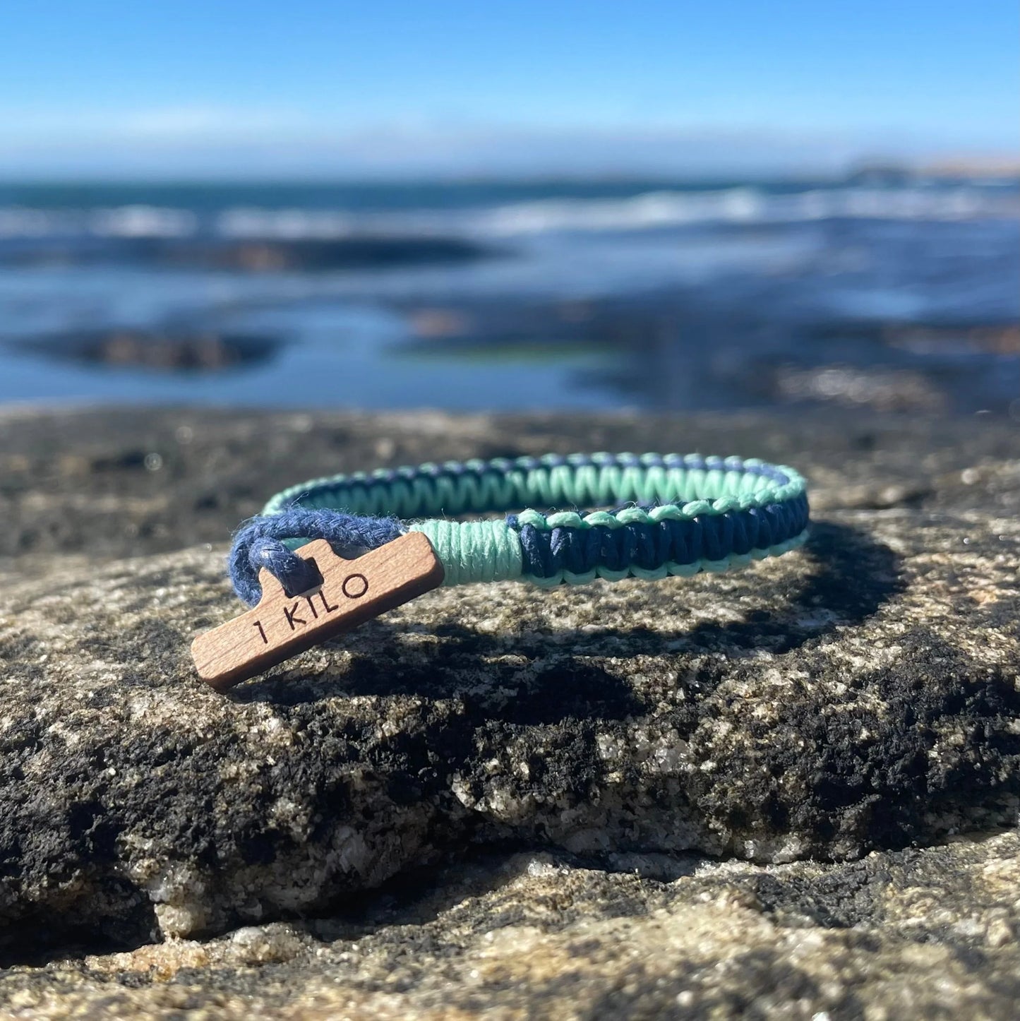 Actiontaker - Sea Blue/Sea Mint - Remove 1 kg of plastic!