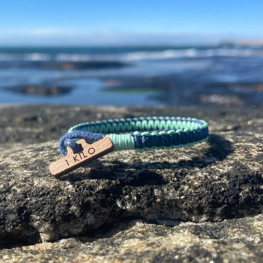 Actiontaker - Sea Blue/Sea Mint - Remove 1 kg of plastic!