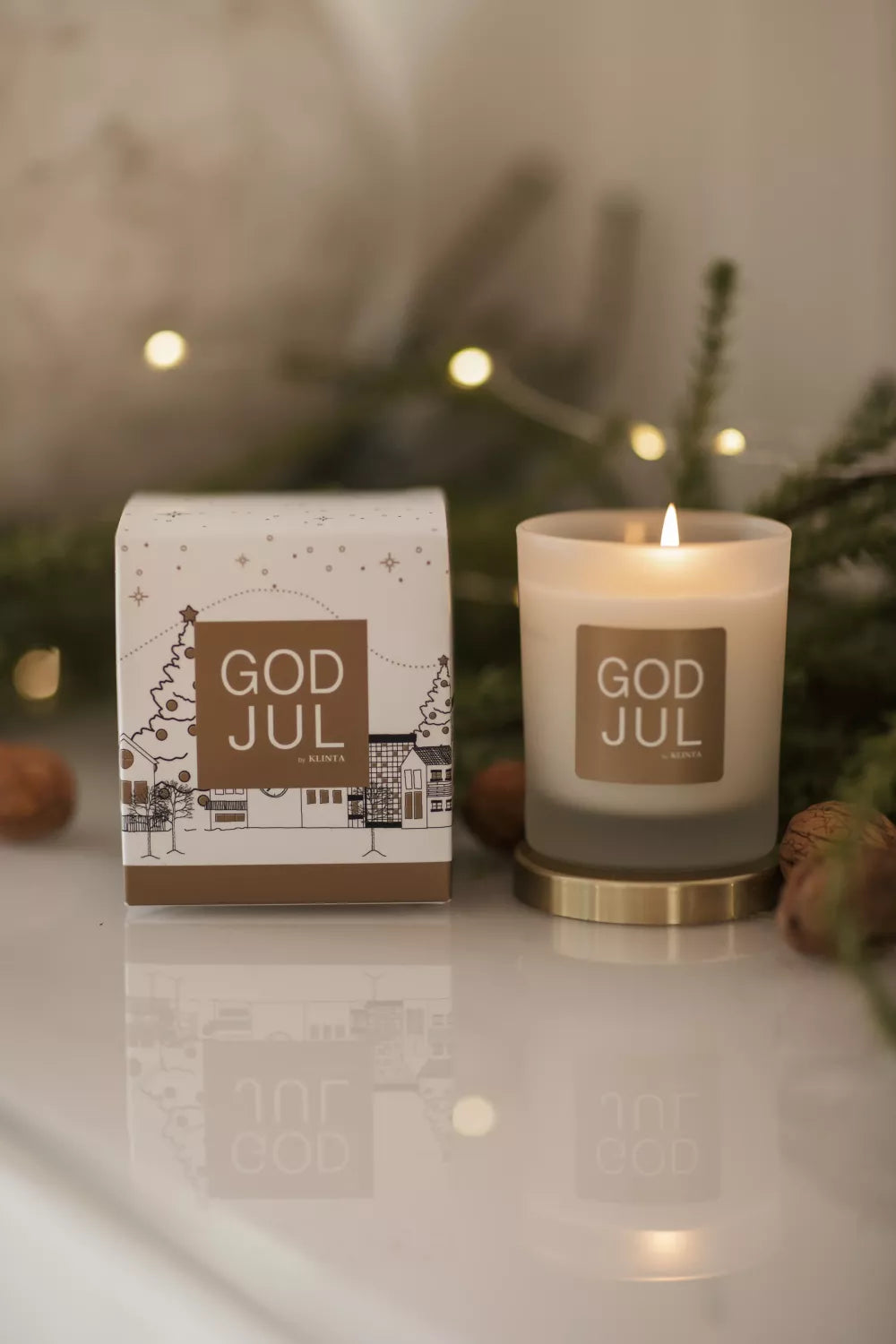 Scented candle - CHRISTMAS - Orange & Clove