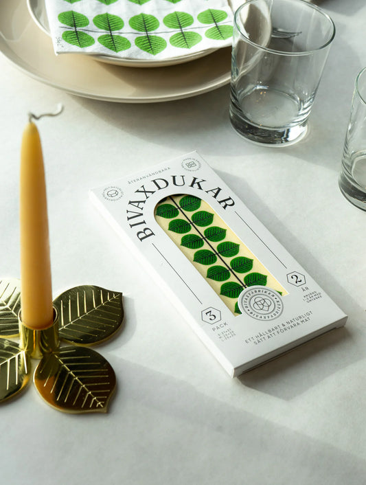 Beeswax cloths 3-pack - Arbor by Stig Lindberg