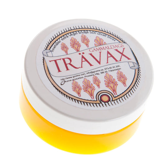 Gammaldags trävax från Grunne