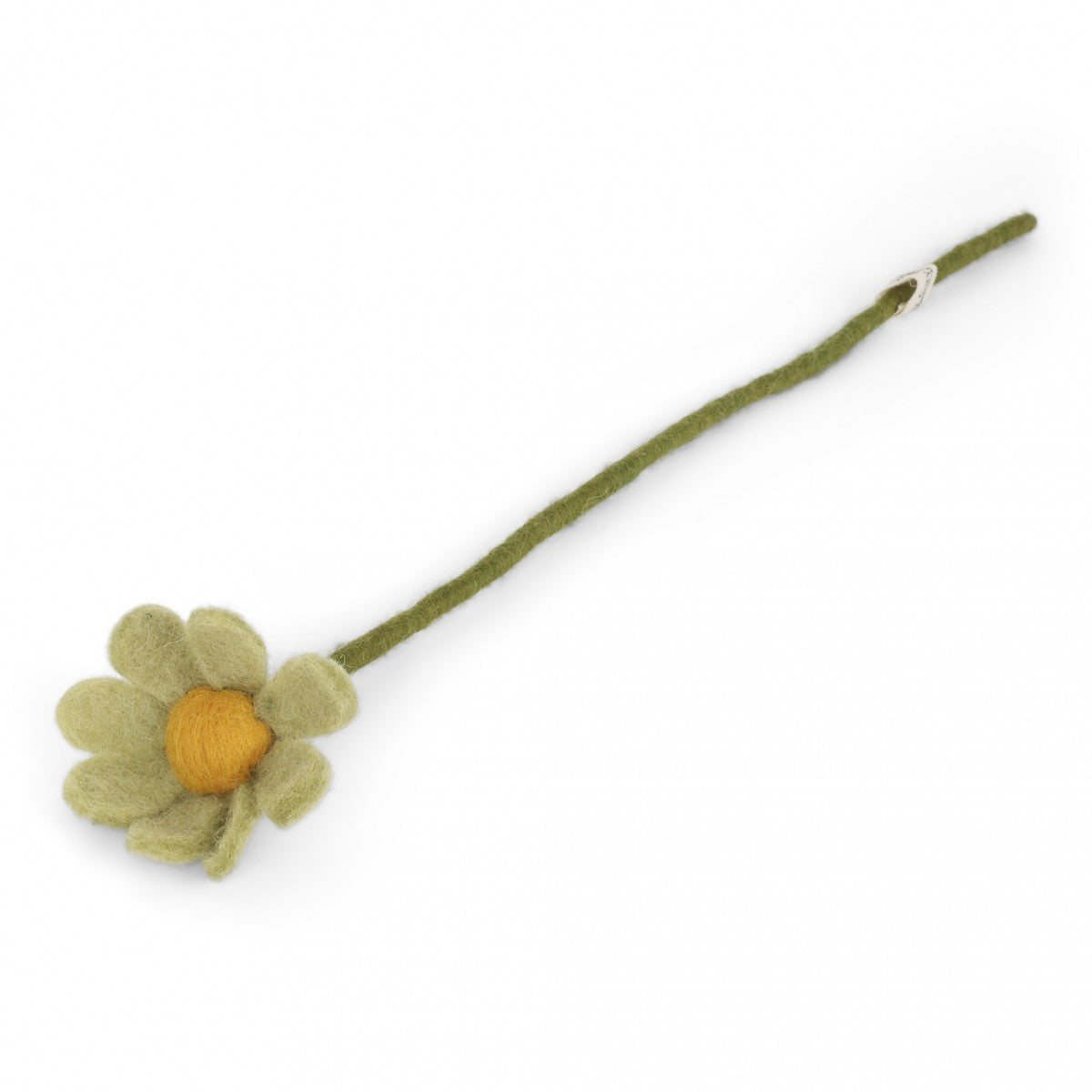 Felted anemone with stem (flower 8 cm)