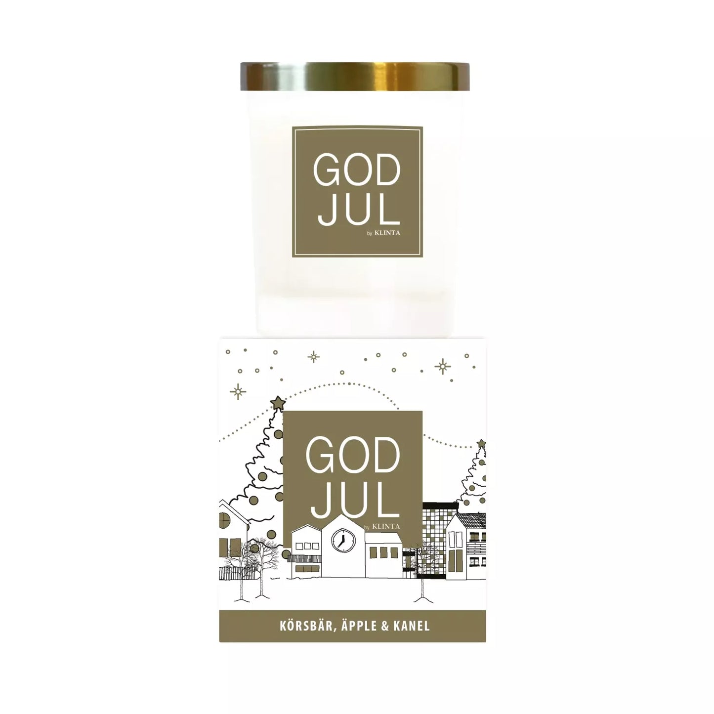 Scented Candle - CHRISTMAS - Cherry, Apple & Cinnamon