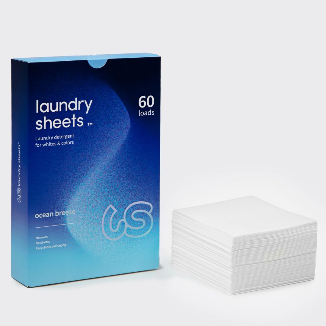 Laundry Sheets Växtbaserat tvättmedel Ocean Breeze