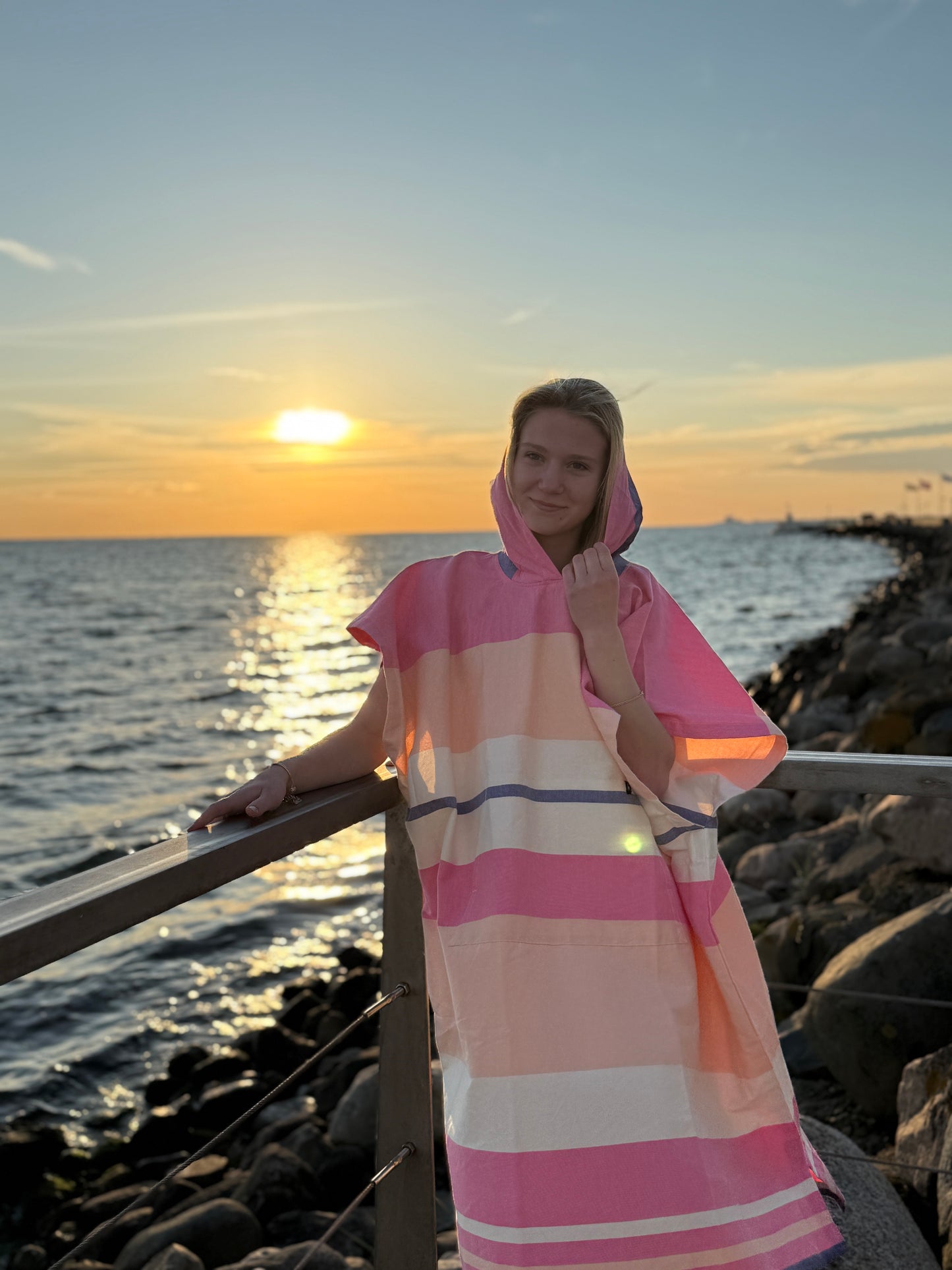 Badponcho Papua Pink