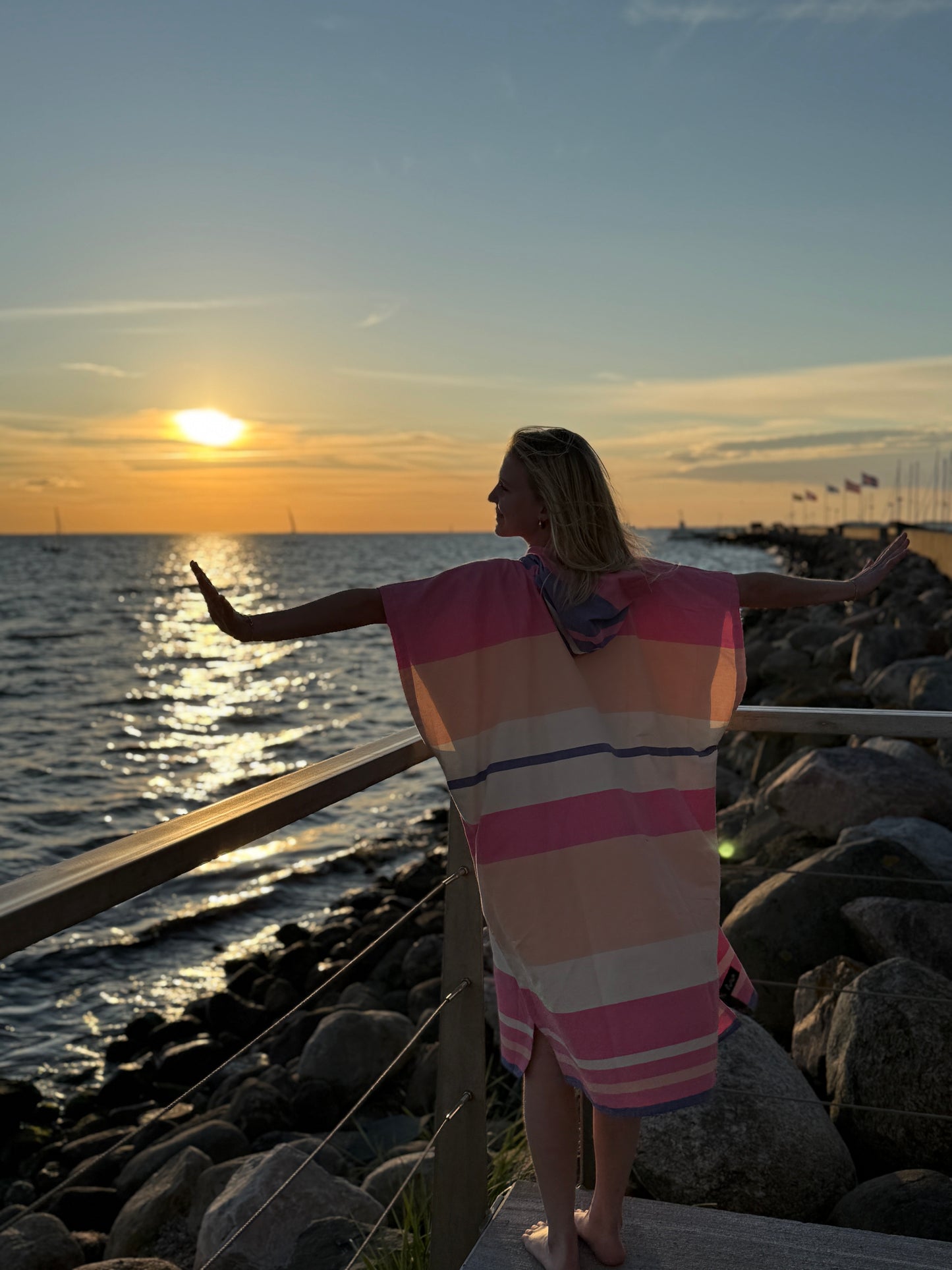 Badponcho Papua Pink