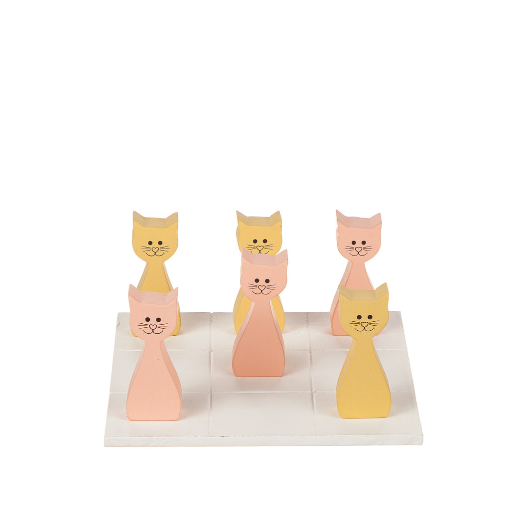 Tre i rad Brädspel Katter present spel