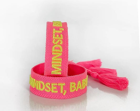 Tygarmband "Mindset Baby"