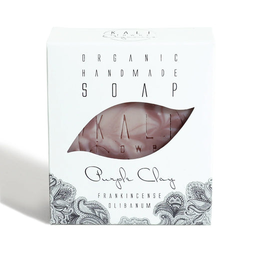 Purple Clay Frankincense - Organic Handmade Soap