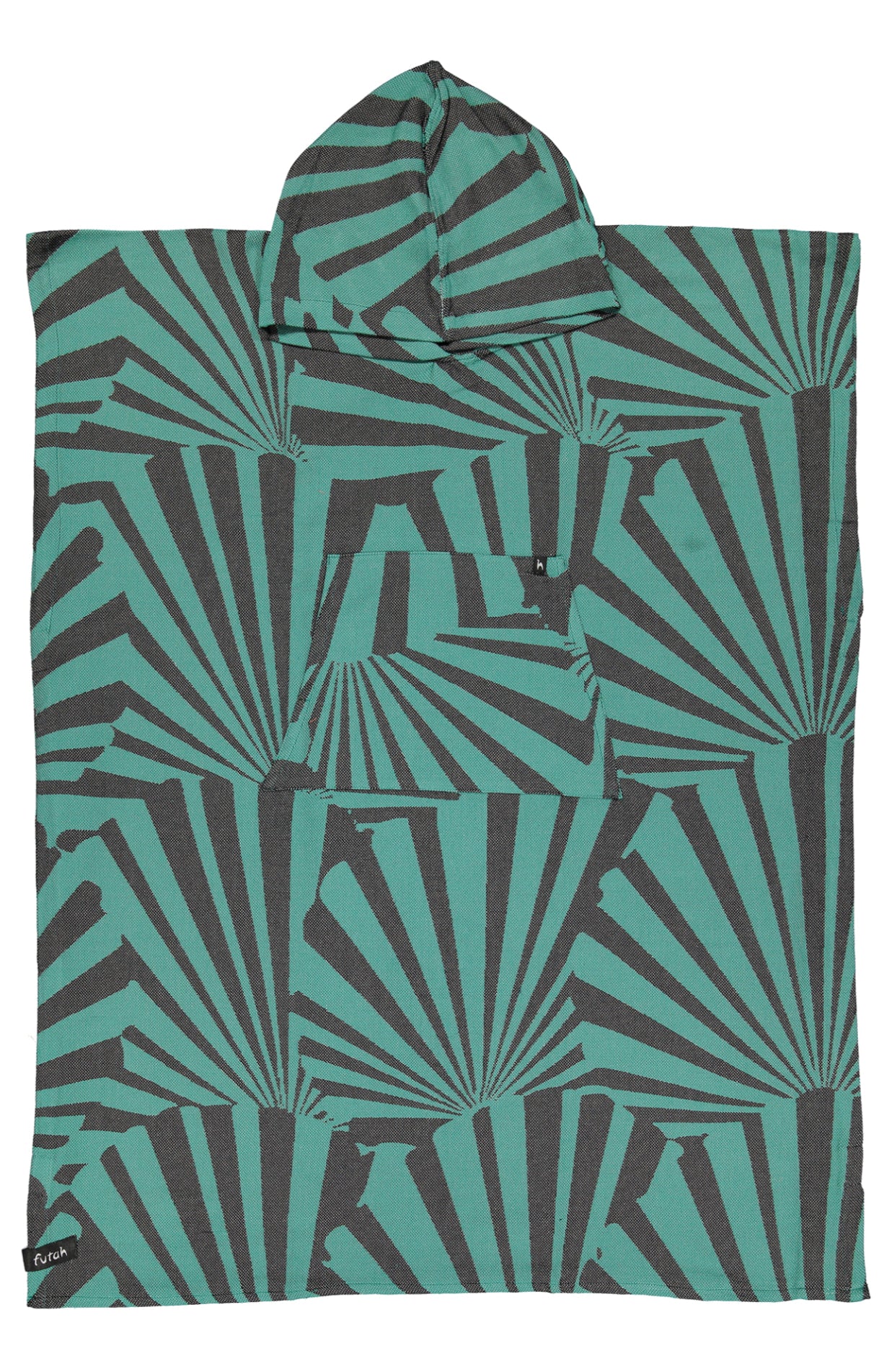 Bath Poncho Taiga - Green
