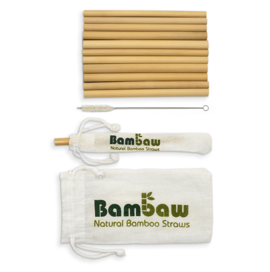 Sugrör i bambu