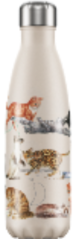 Chilly's thermos bottle with pattern