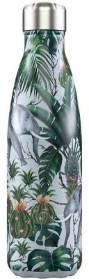 Chilly's thermos bottle with pattern