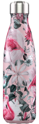 Chilly's thermos bottle with pattern