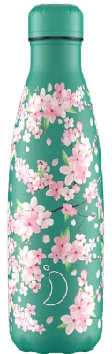Chilly's thermos bottle with pattern