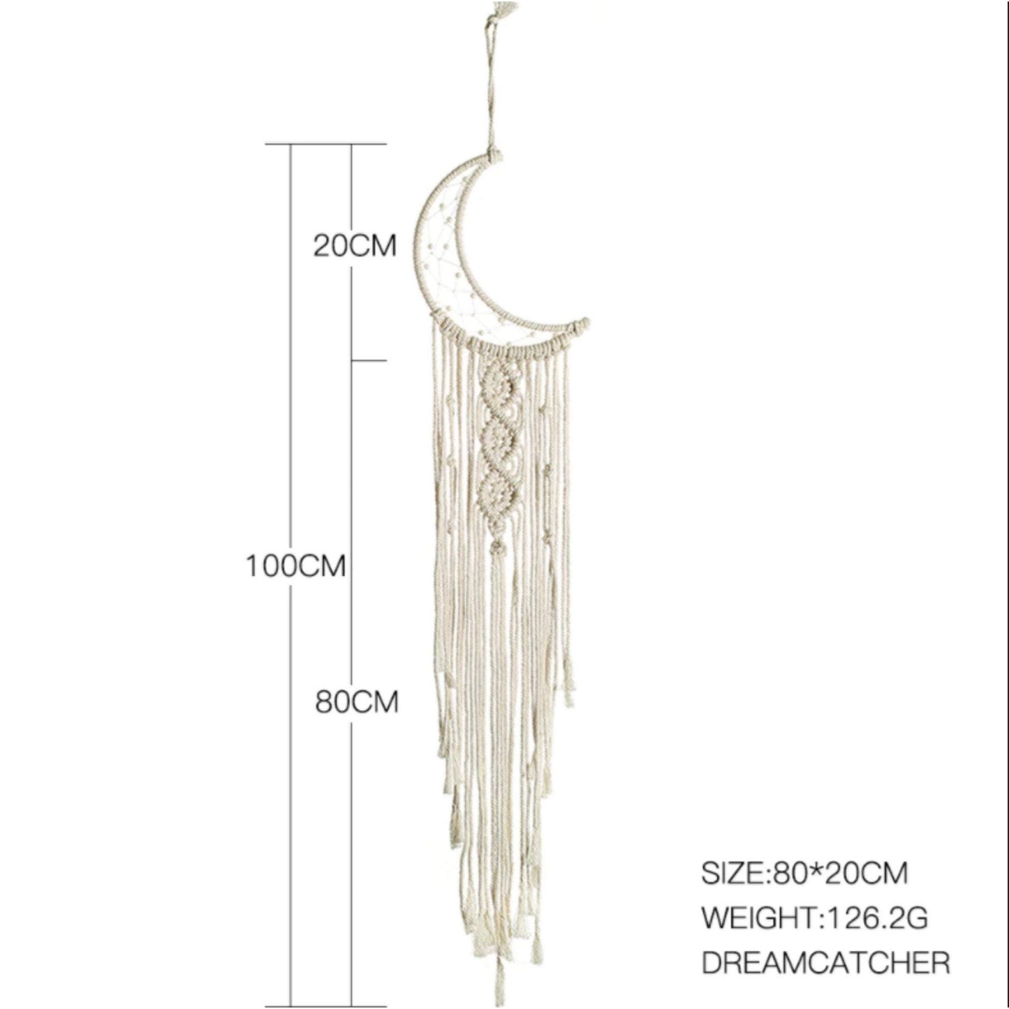 Macramé dreamcatcher