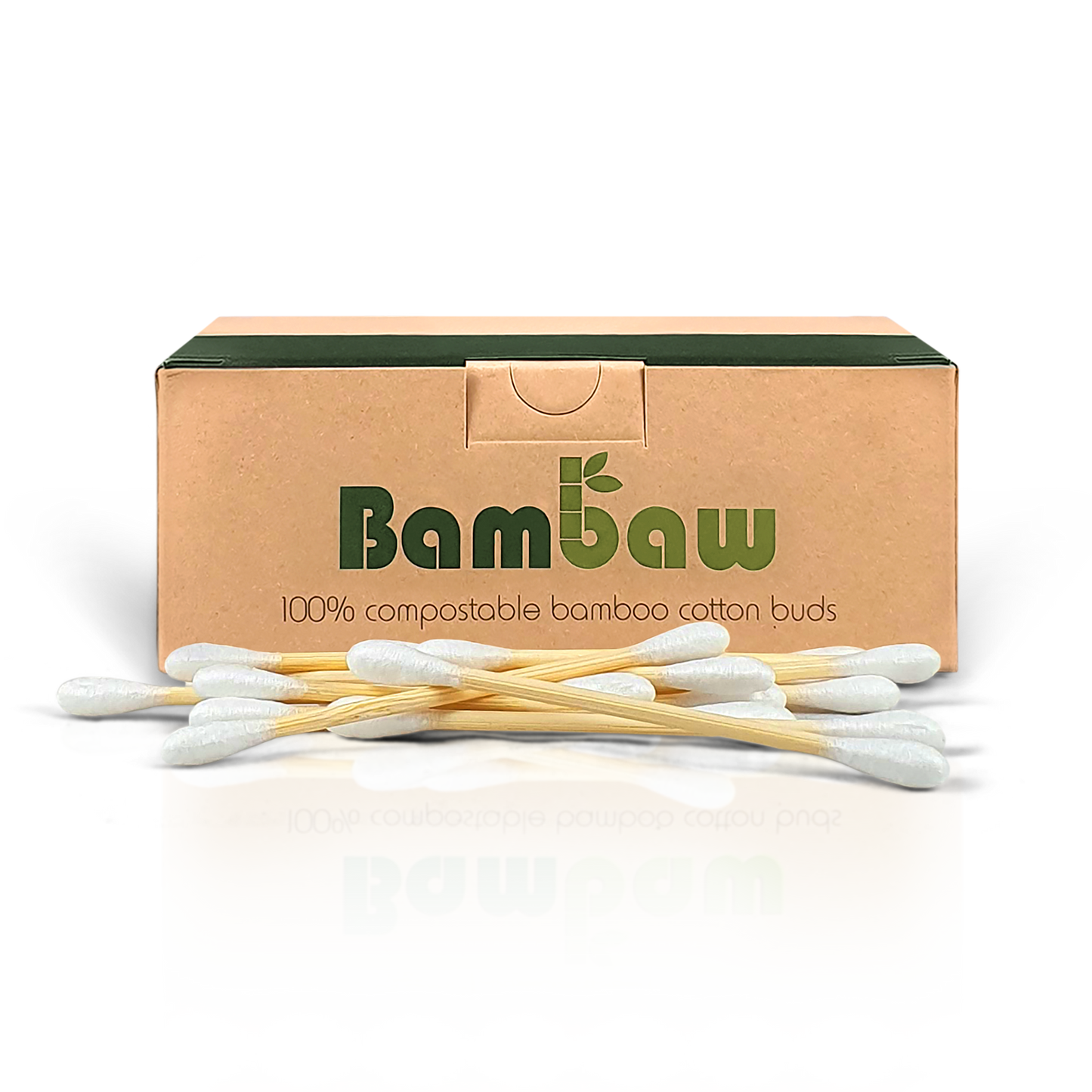 Bomullspinnar i bambu