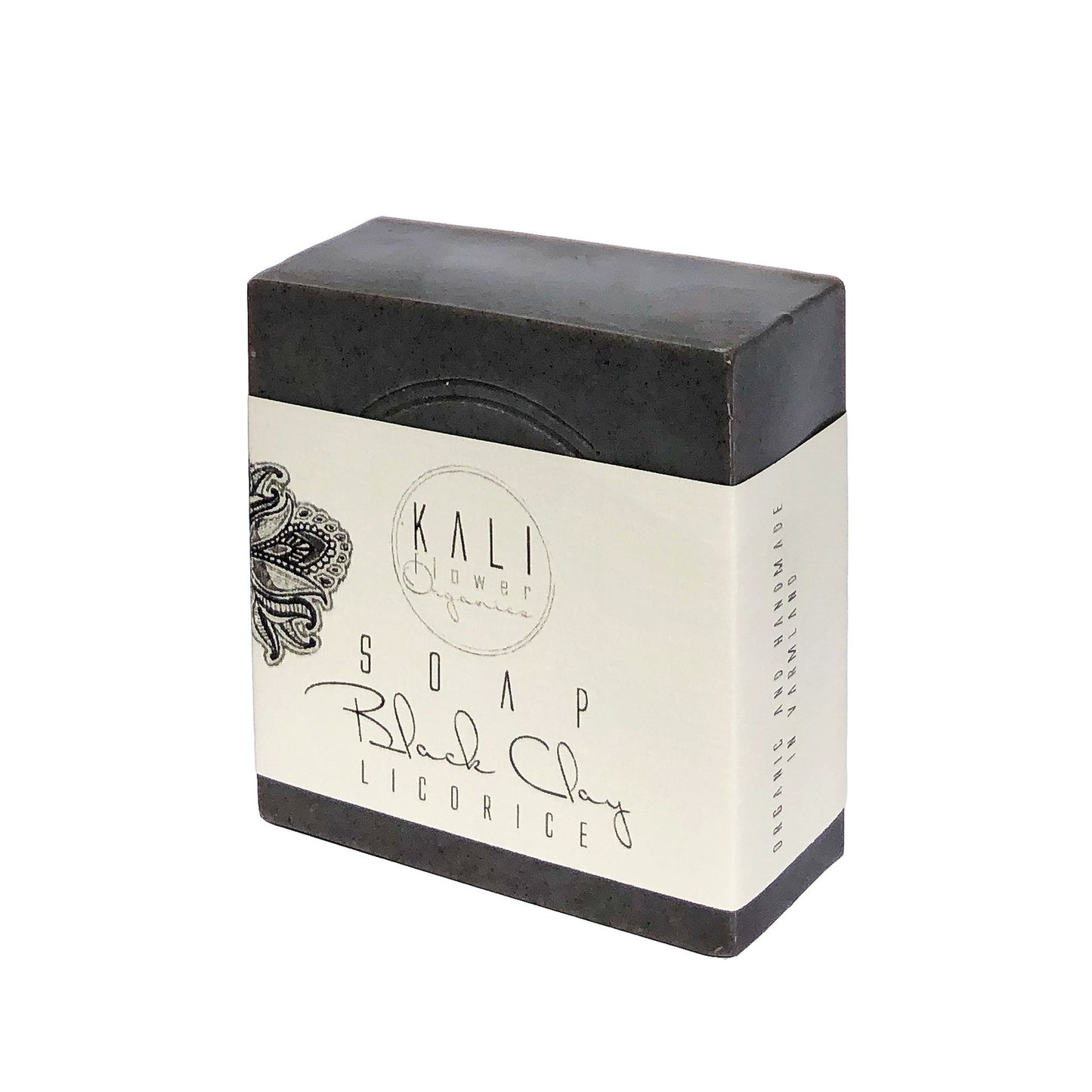 Black clay licorice ekologisk tvål från Kaliflower
