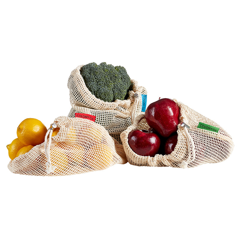 Mesh bags - set of 3