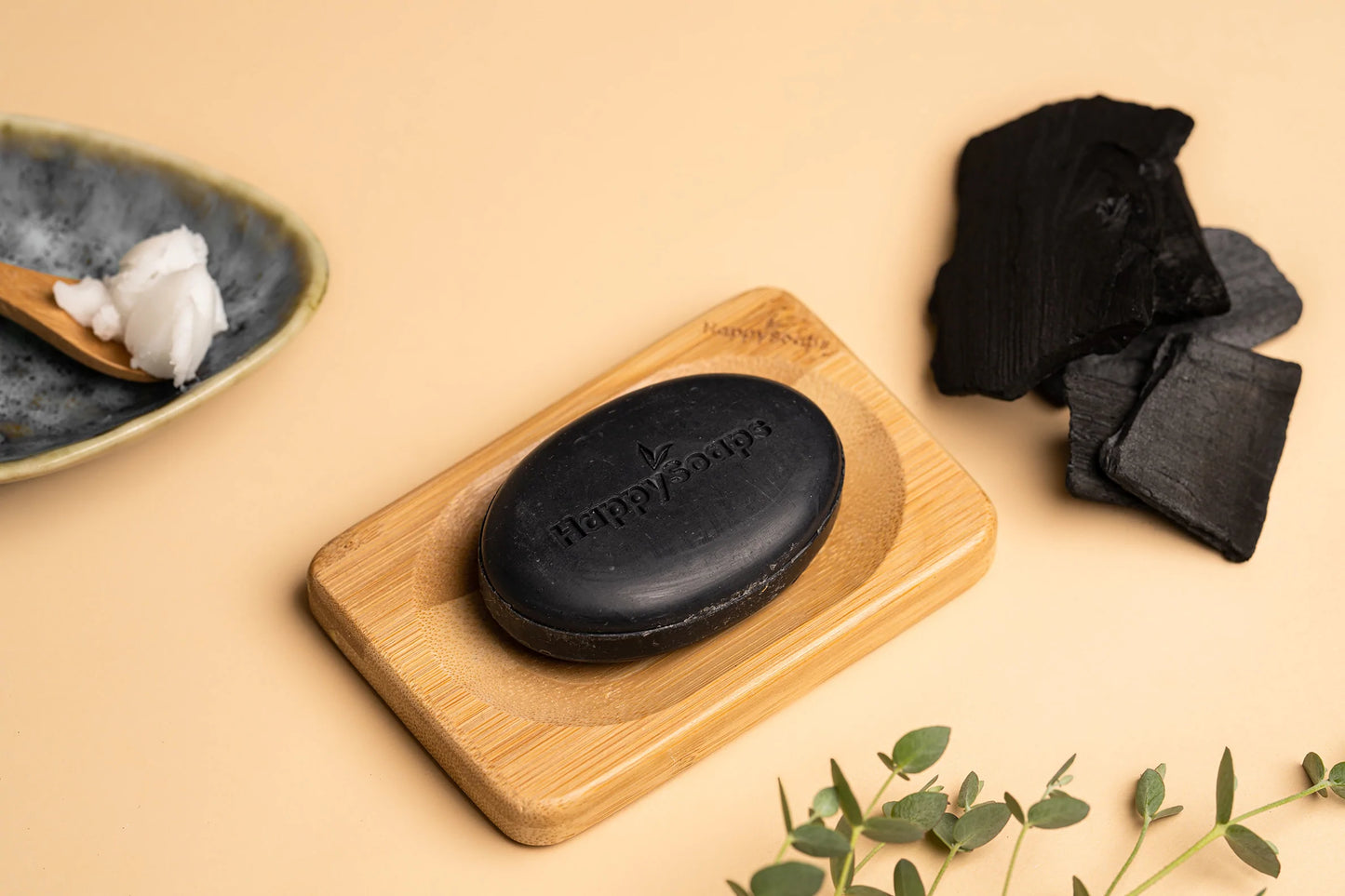 HappySoaps Charcoal and eucalyptus ansiktsrengöring
