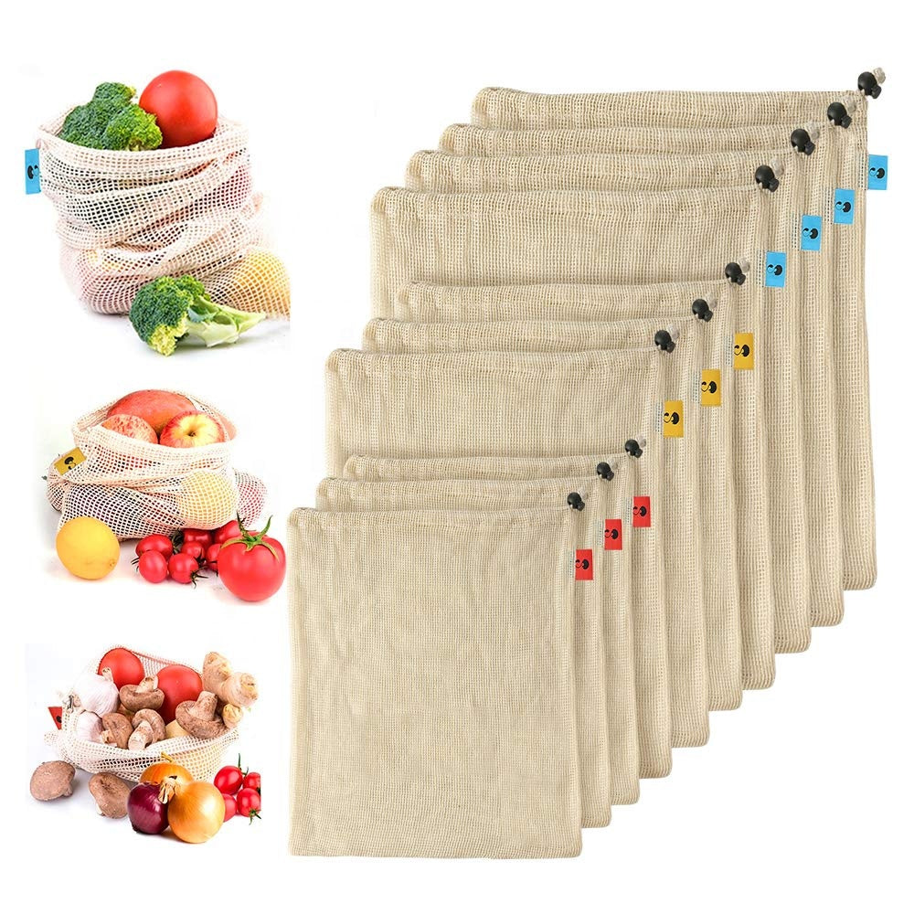 Mesh bags - set of 3