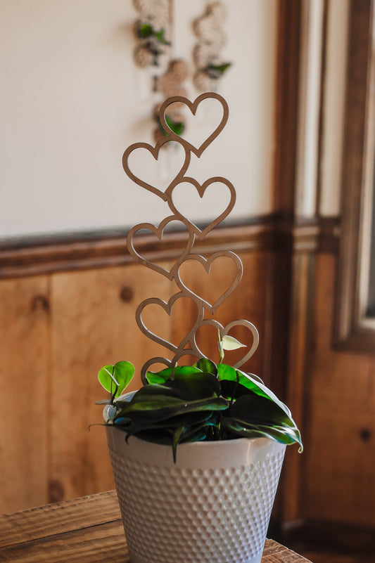 Plant support – "Hearts"
