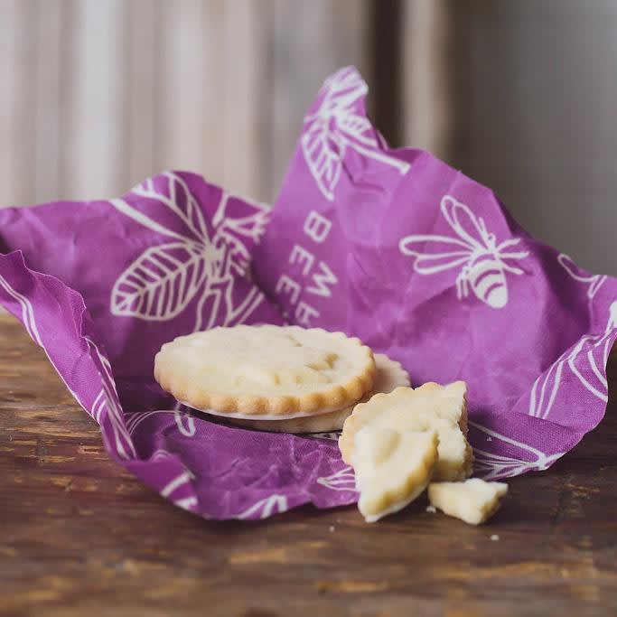 Bee's wrap 3-pack - Mimi's purple