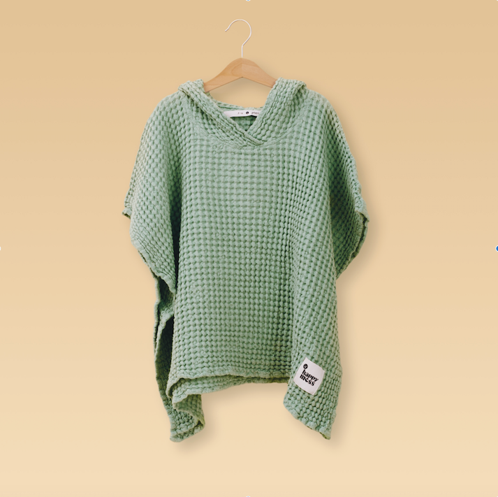 Children's bath poncho - Happy Mess