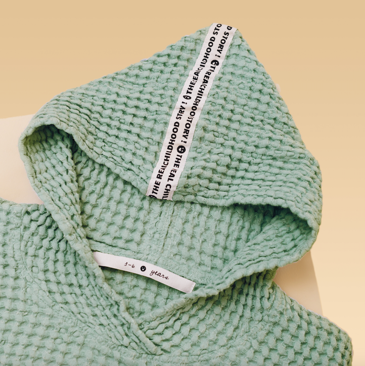 Children's bath poncho - Happy Mess