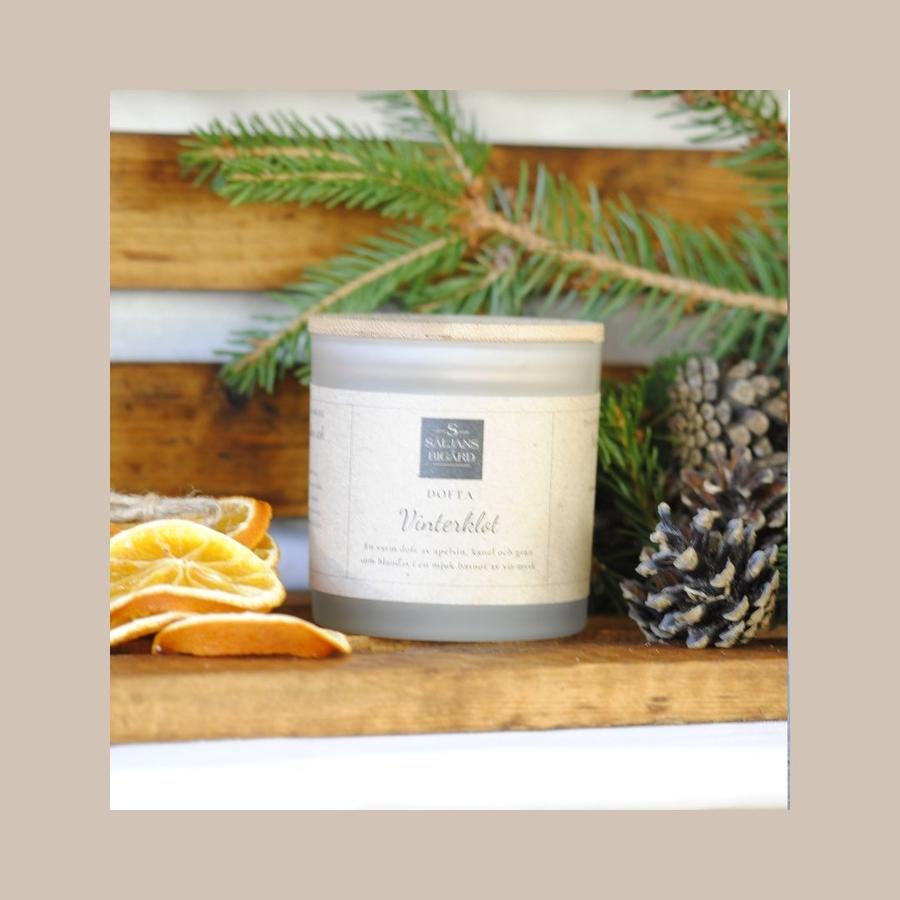 Scented beeswax candles