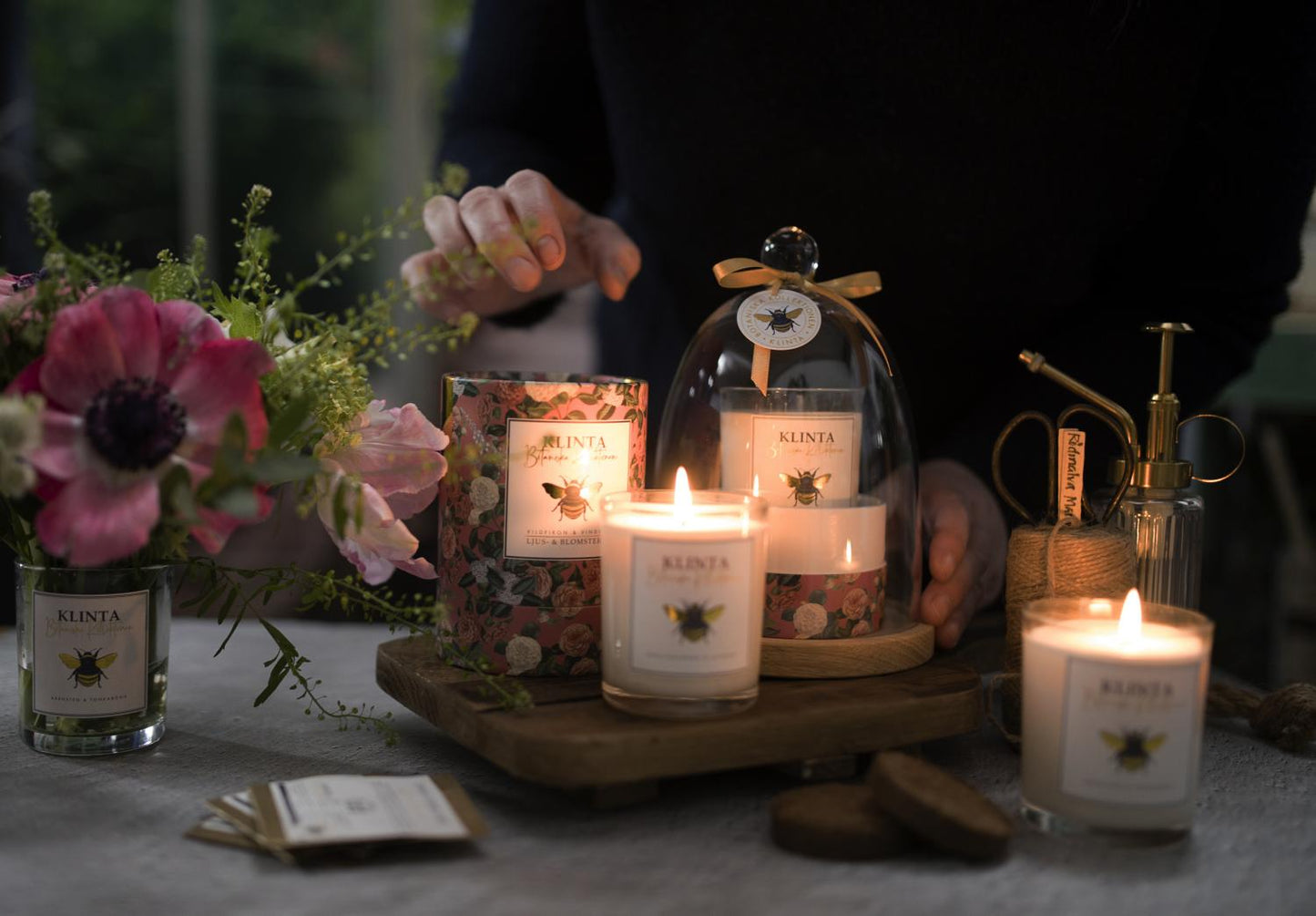 Scented candles - Botanical collection