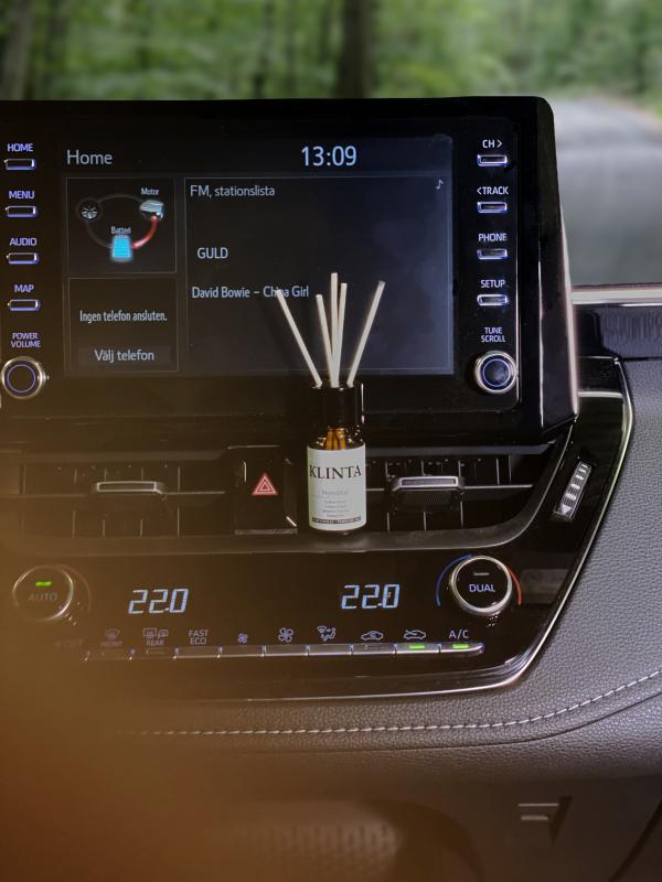 Doftoljehållare till bilen