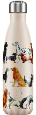 Chilly's thermos bottle with pattern