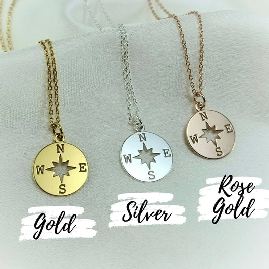 Necklace "Compass"