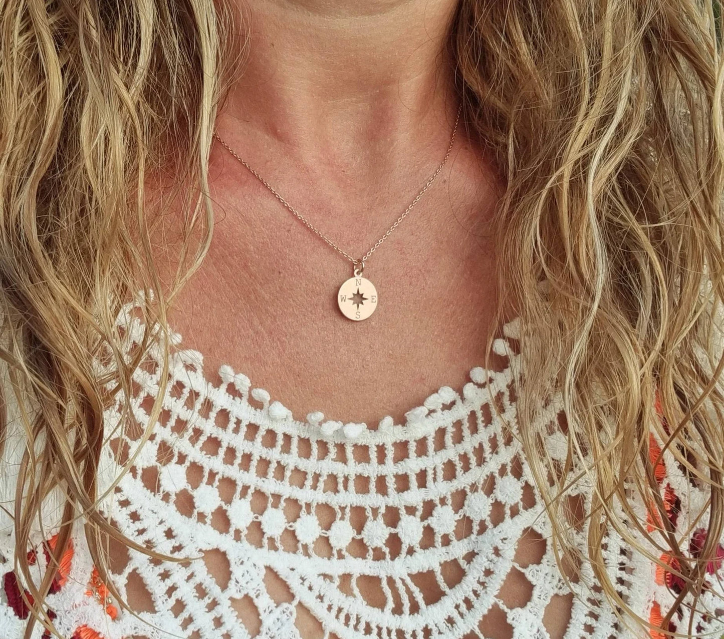 Necklace "Compass"