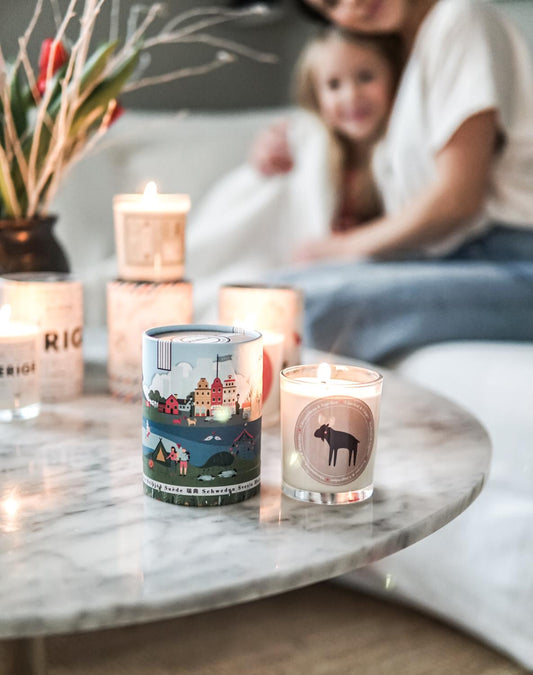 Scented candles - Swedish collection