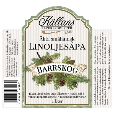 Linseed oil soap 1 liter