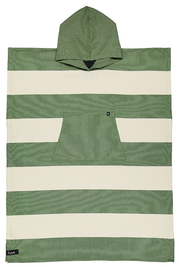 Bath Poncho Set Green