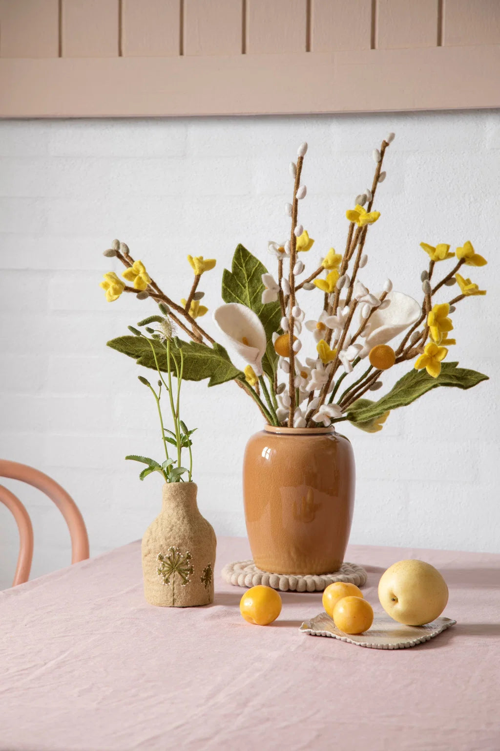 Tovad Forsythia-gren