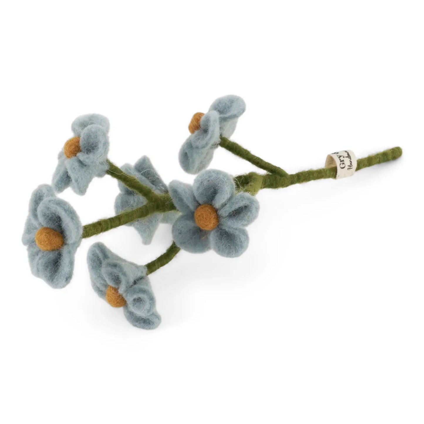 Felted daffodil