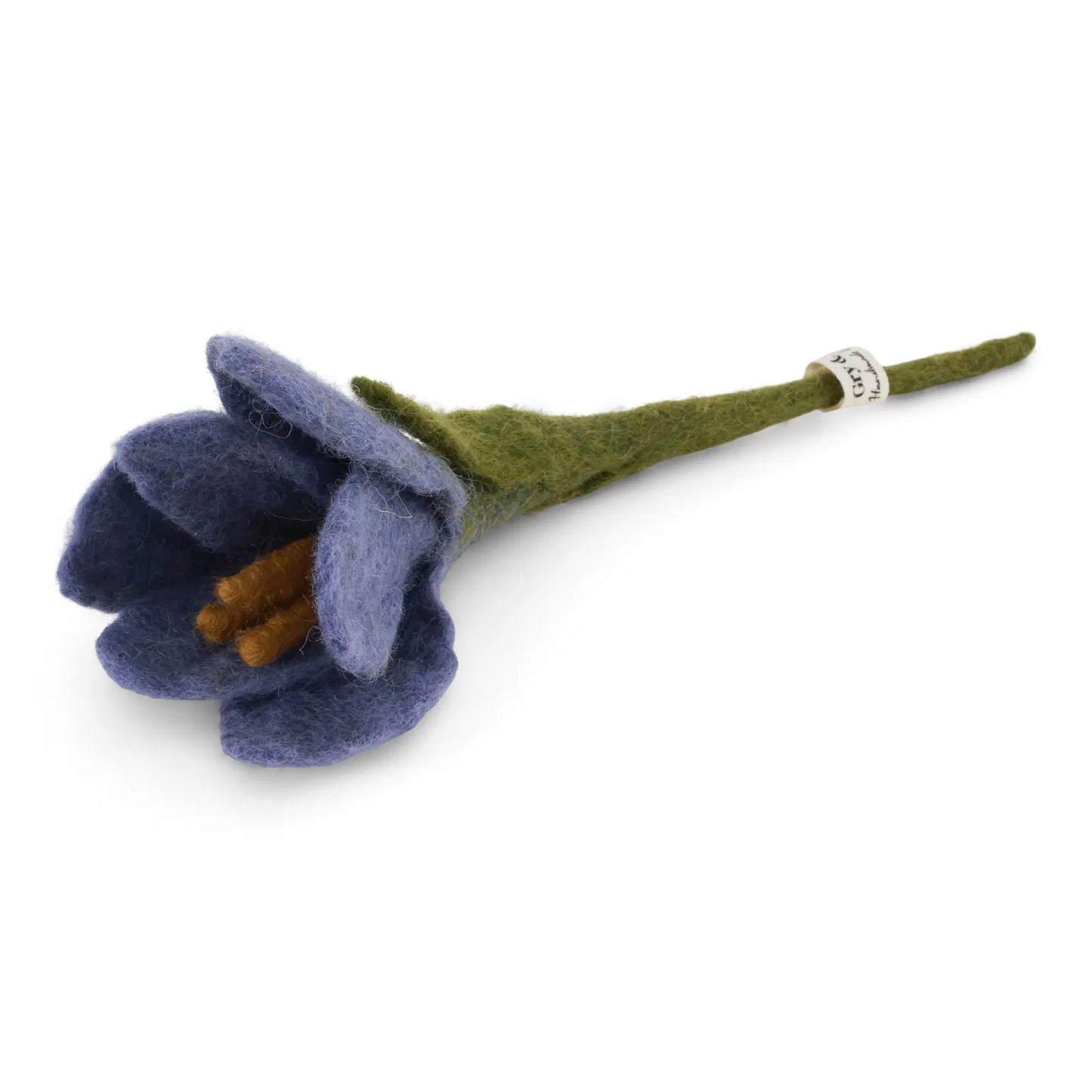 Felted daffodil