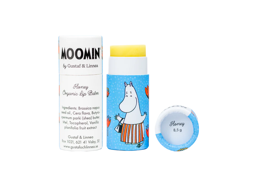 Moomin by Gustaf & Linnea - Läppcerat av bivax med honung