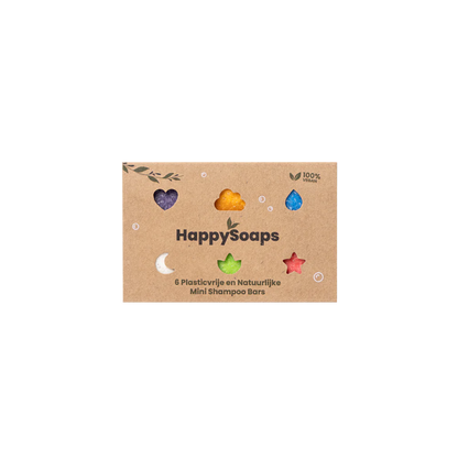 Happy Soaps 6 pack schampo bars