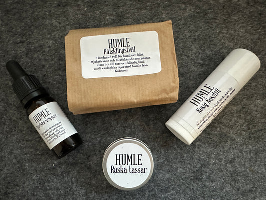 Hop fur ring package