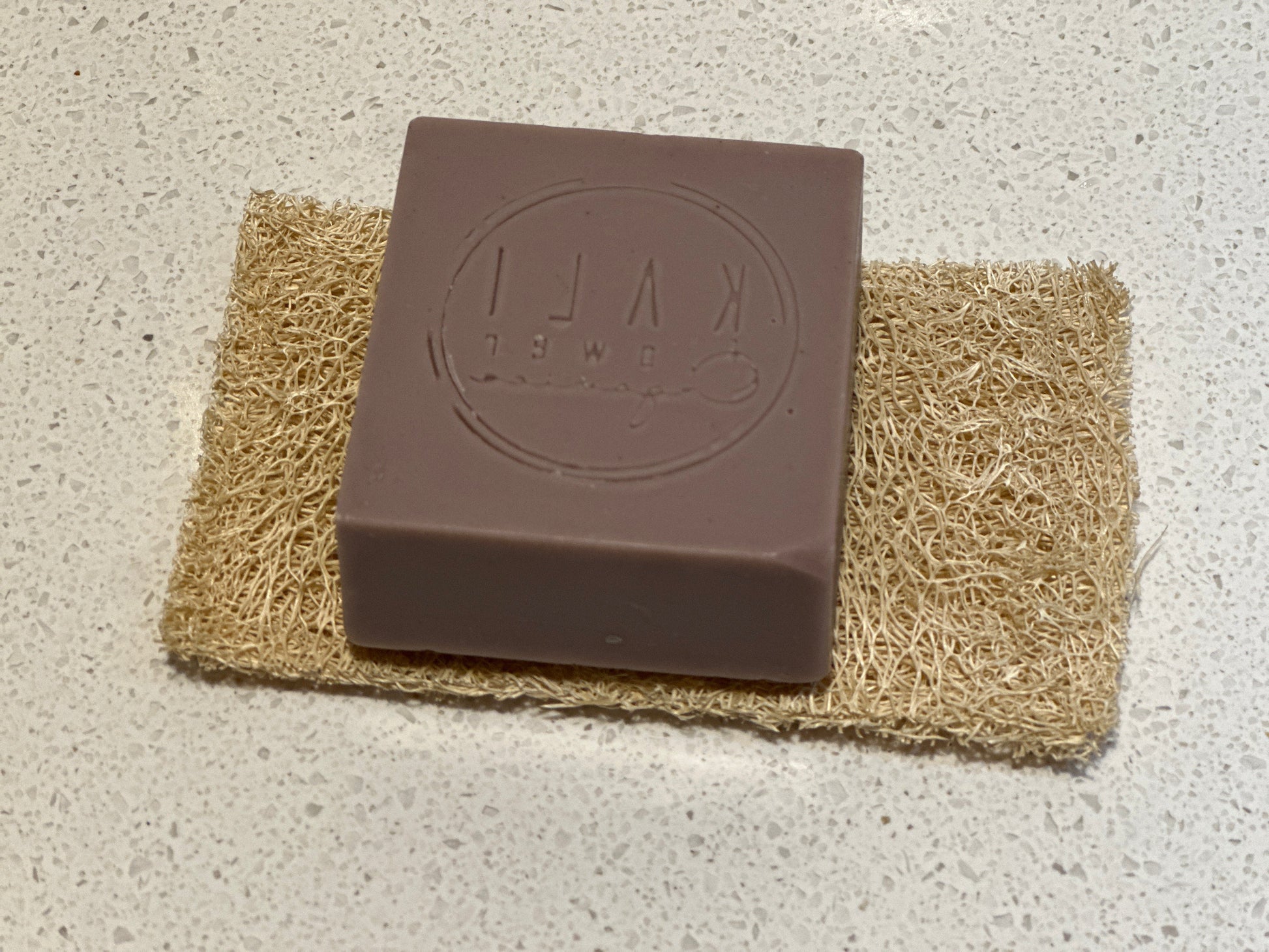 Loofa med tvål