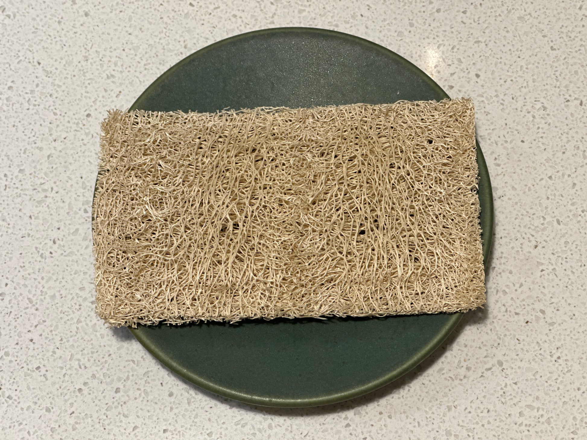 Loofa på tallrik