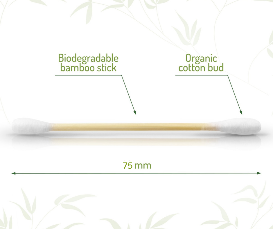Bomullspinnar i bambu