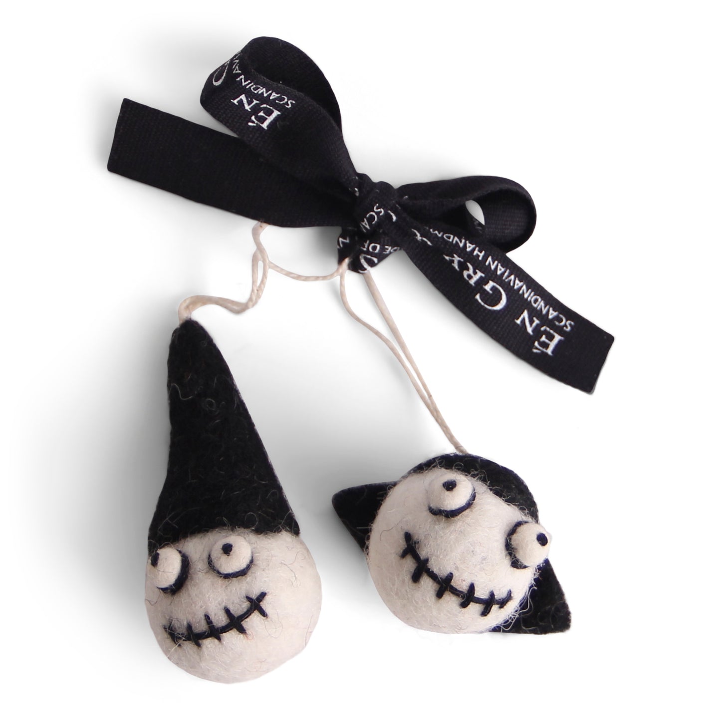 Halloween - tovad Dracula och dödsskalle ekologisk
