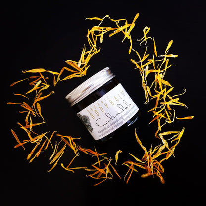 Ringblomssalva med lavendel och geranium - Body balm calendula
